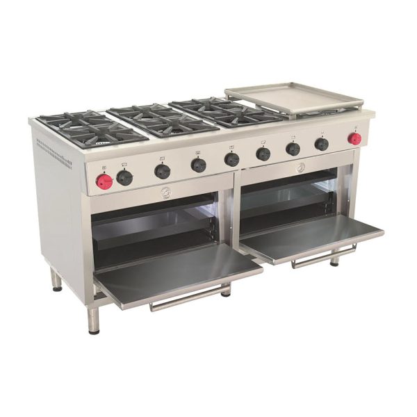 Cocina 6 Platos con Churrasquera Grande Maigas - Imagen 2